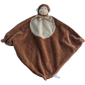 ANGEL Dear brown monkey security blanket lovey